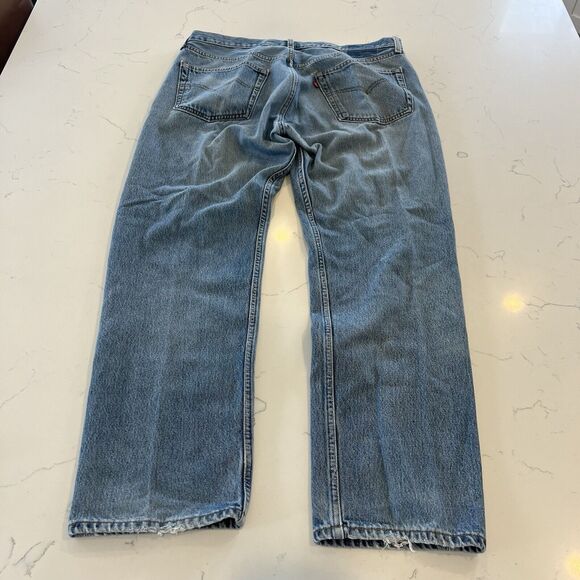 Levi’s 501 Vintage 38x30 Jeans Missing Back Patch Made In Mexico Feb Of 2002 - Picture 2 of 16